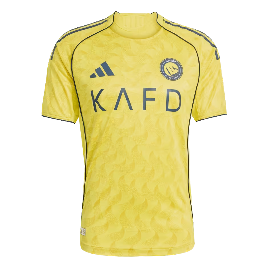 AL Nassr 2025/26 Cristiano Ronaldo Player Home Jersey