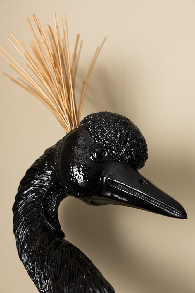 Black & Gold Peacock Wall Art