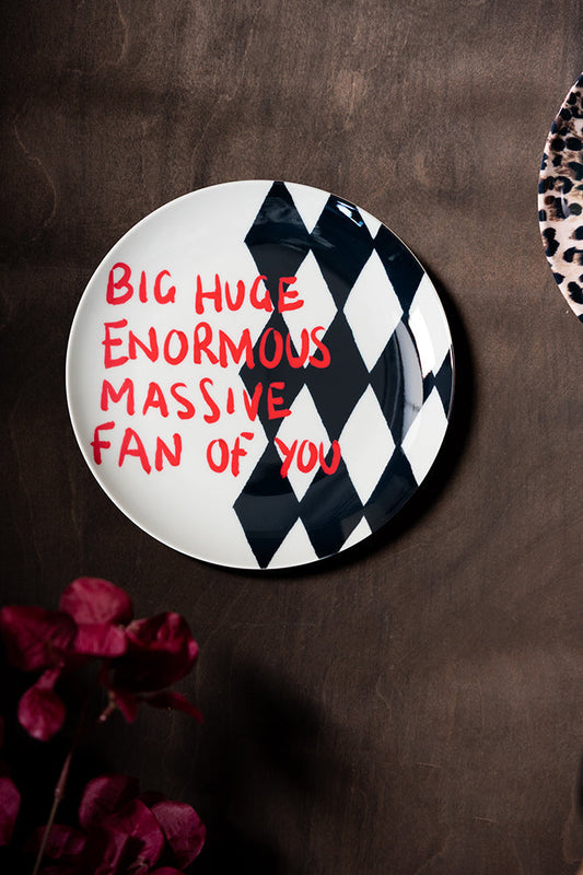 Big Fan Decorative Wall Plate