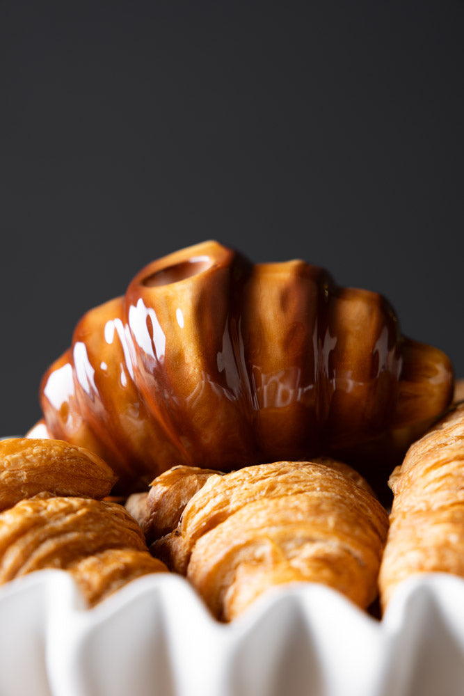 Croissant Candle Holder