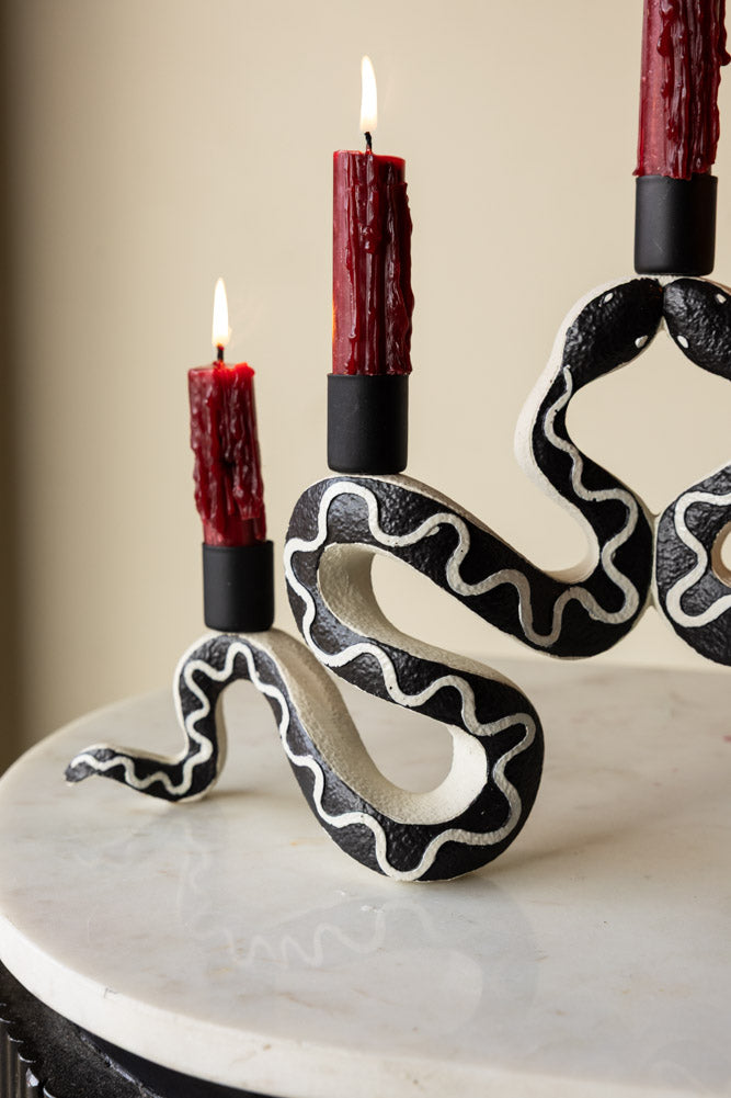 Gemini Snake Candelabra