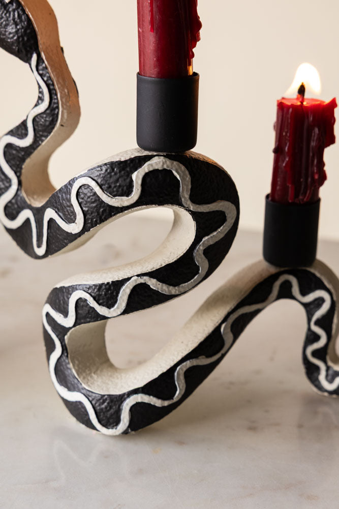 Gemini Snake Candelabra