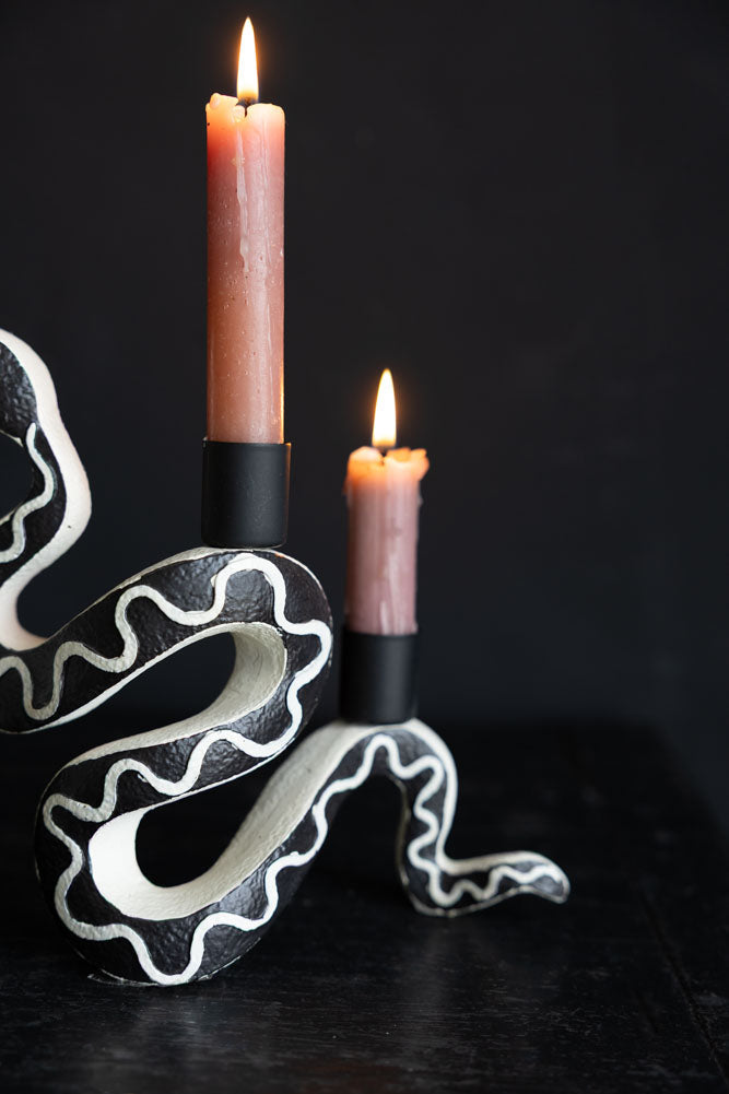 Gemini Snake Candelabra