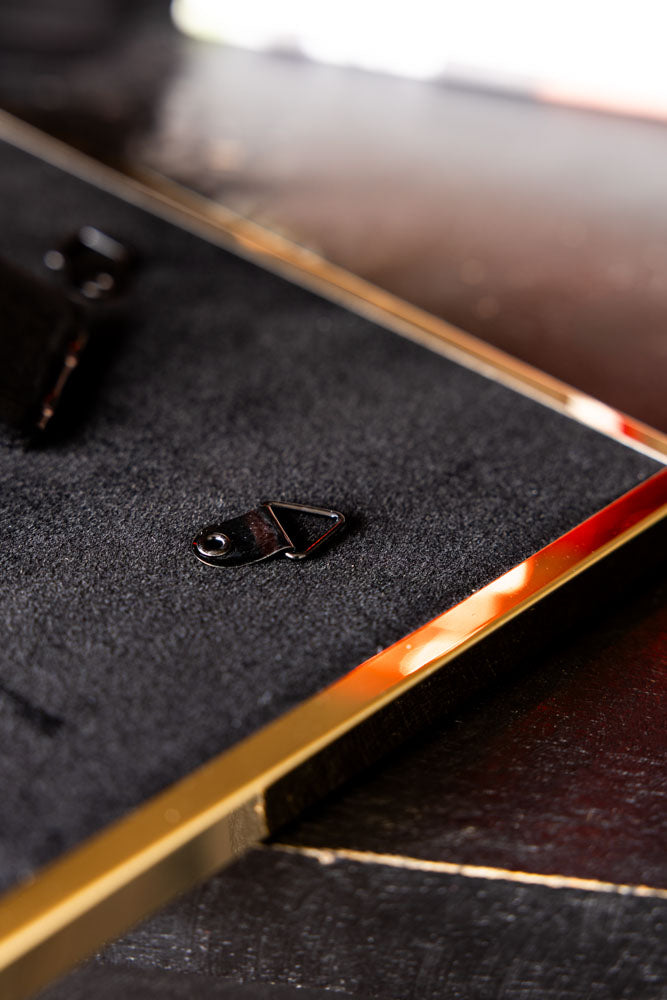 Gold Bamboo Effect Photo Frame