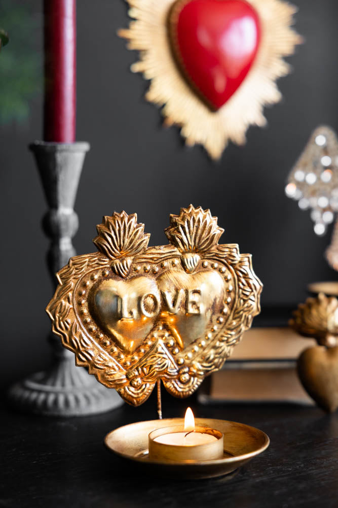 Love Milagro Candle Holder